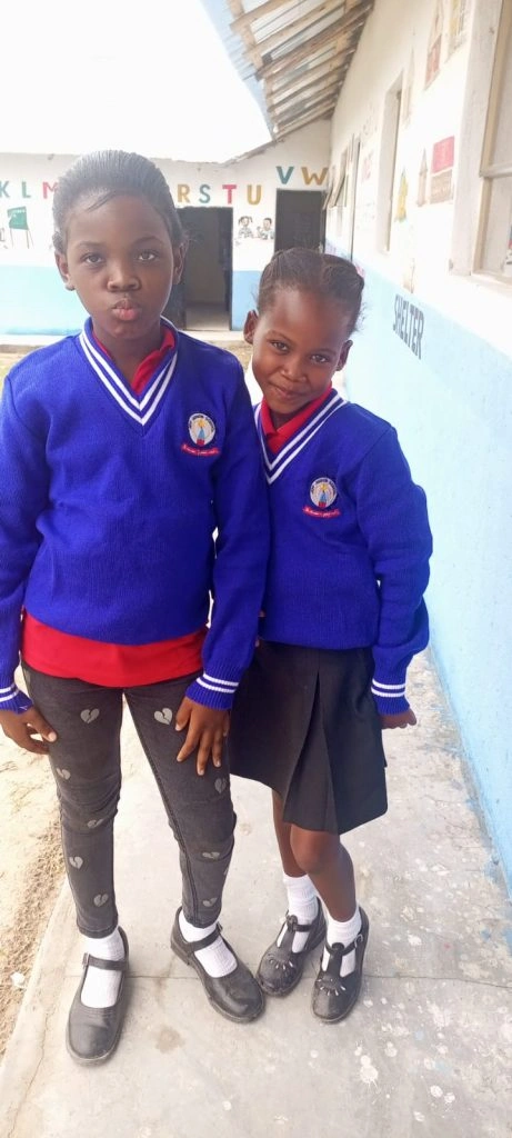 Private school learners in Bushbuckridge classroom